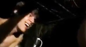 Twink Gets a Helping Hand from His Buddy Outdoors