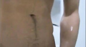 Asian Muscle Hunk Cums Twice