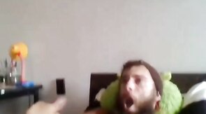 Moaning Masturbating Man