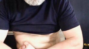 Bearded Daddy Stud Unloads