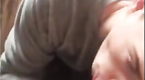 Twink Swallows Big Cock, Amateur Blowjob Video