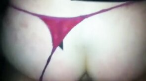 Daddy Barebacks Bubble Butt Crossdresser for ATM