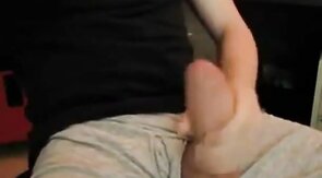 Big Cock, Huge Load! Amateur Handjob by a Man with a Big Dick!