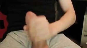Big Cock, Huge Load! Amateur Handjob by a Man with a Big Dick!