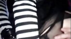 Bareback Amateur Crossdresser Takes Big Cock