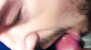 Public WC Blowjob by Amateur Cum Sucker