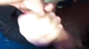 Public WC Blowjob by Amateur Cum Sucker