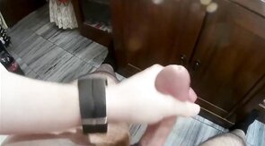 Cum Tribute to a Big Mushroom Head Cock