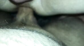 Leaking Cum - Bareback Ride on a Big Cock