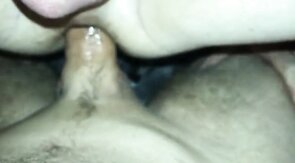 Leaking Cum - Bareback Ride on a Big Cock