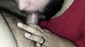 Fat Latin Daddy Bareback with Amateur Bear Couple