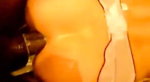 Crossdresser Fun with Amateur Man