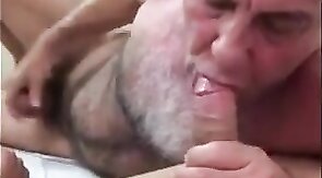 Amateur Daddy Gives Blowjob