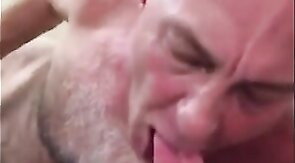 Amateur Daddy Gives Blowjob