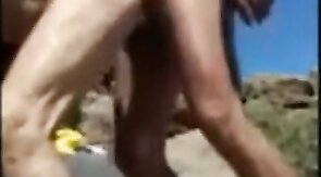 Outdoor Fuck with Hung Amateur Stud