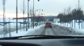 Big-Cock Blowjob in the Car with a Young Swedish Man