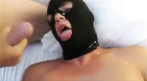 Twink's Threesome Suck Session with Two Thick Cocks