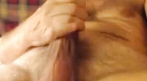 Grandpa Strokes on Webcam