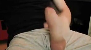 Big Cock, Huge Load! Amateur Handjob by a Man with a Big Dick!