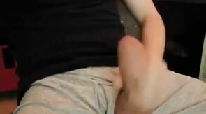 Big Cock, Huge Load! Amateur Handjob by a Man with a Big Dick!