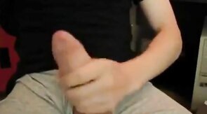 Big Cock, Huge Load! Amateur Handjob by a Man with a Big Dick!