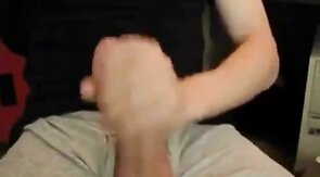 Big Cock, Huge Load! Amateur Handjob by a Man with a Big Dick!