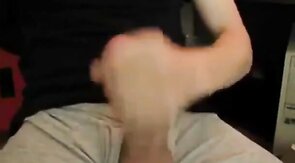 Big Cock, Huge Load! Amateur Handjob by a Man with a Big Dick!