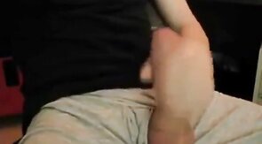 Big Cock, Huge Load! Amateur Handjob by a Man with a Big Dick!