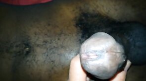 Black Guy Gets an Anal Massage and Fuck from a Young Stud