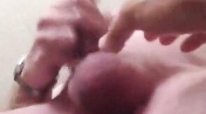 Velho Branco Gozando Gostoso