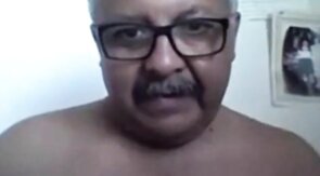 Fat Daddy Handjob