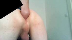 Self Anal Fisting - Stretching My Hole on Webcam