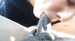 Public Blowjob Fun: Outdoor Handjob and Masturbation