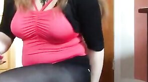 Crossdresser's Anal Fun with Butt Plug