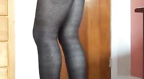 Crossdresser's Anal Fun with Butt Plug