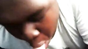 Black Guy Sucks Me Dry In His Car