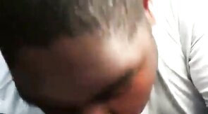 Black Guy Sucks Me Dry In His Car