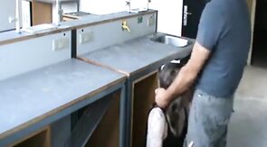 Crossdresser Gets Rough Amateur Fuck