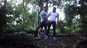 Amateur Muscle Hunks: Couple's Intimate Tape