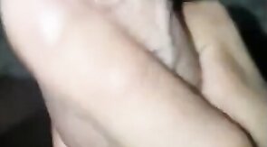 Uncut Big Cock Wanks and Cums