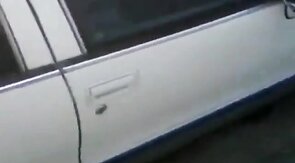 Huge Black Cock Masturbating and Cumming Outdoors