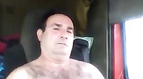 Pakistani Trucker Dad Amateur Video