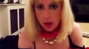 Submissive Crossdresser's Blowjob Training