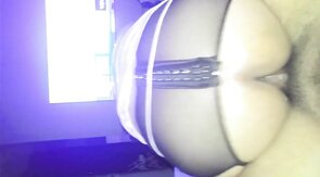Big-Cock Asian TS Rides Interracial Amateur