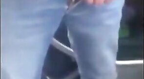 Daddy's Outdoor Handjob