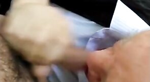 Old Man Sucks Young Cock Outdoors