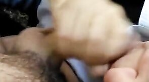 Old Man Sucks Young Cock Outdoors