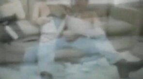 Big-Cock Dad Shows Off His Huge Flaccid Package