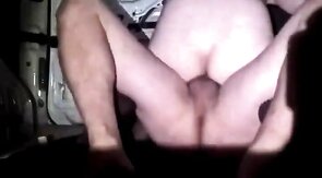 Bareback Van Banging Outdoors with Big Cocks