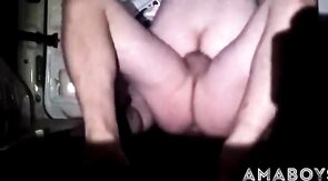 Bareback Van Banging Outdoors with Big Cocks